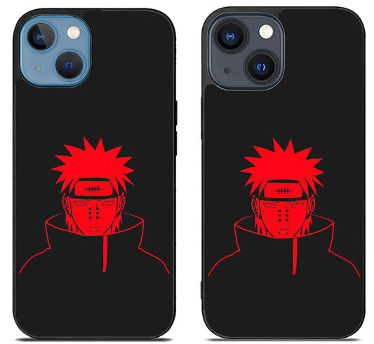 Nagato Naruto Red iPhone 15 | iPhone 15 Plus Case