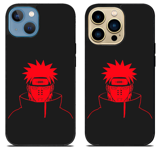 Nagato Naruto Red iPhone 14 | 14 Plus | 14 Pro | 14 Pro Max Case