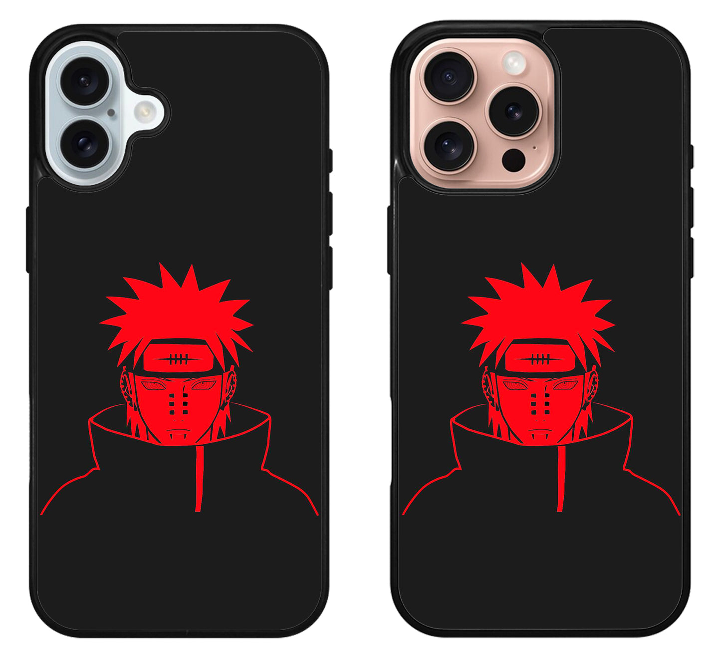 Nagato Naruto Red iPhone 16 | 16 Plus | 16 Pro | 16 Pro Max Case