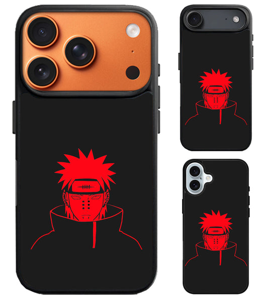 Nagato Naruto Red iPhone Air | iPhone 17 | 17 Pro | 17 Pro Max Case