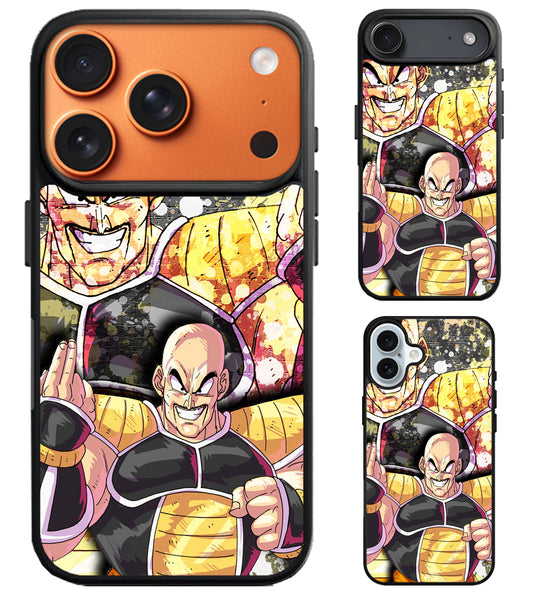 Nappa Dragon Ball Collage iPhone Air | iPhone 17 | 17 Pro | 17 Pro Max Case