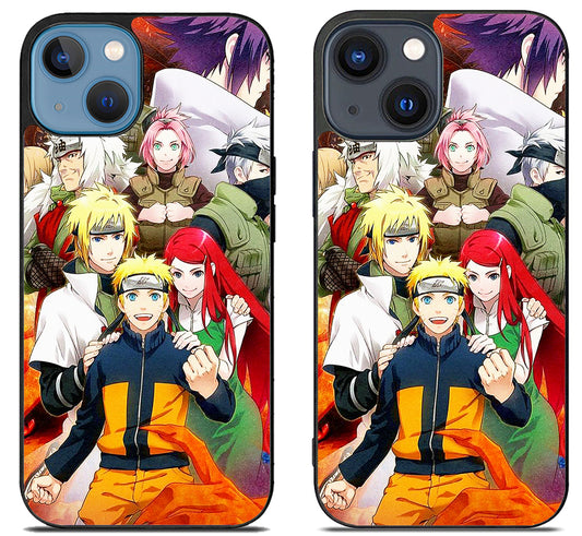 Naruto and Family iPhone 15 | iPhone 15 Plus Case