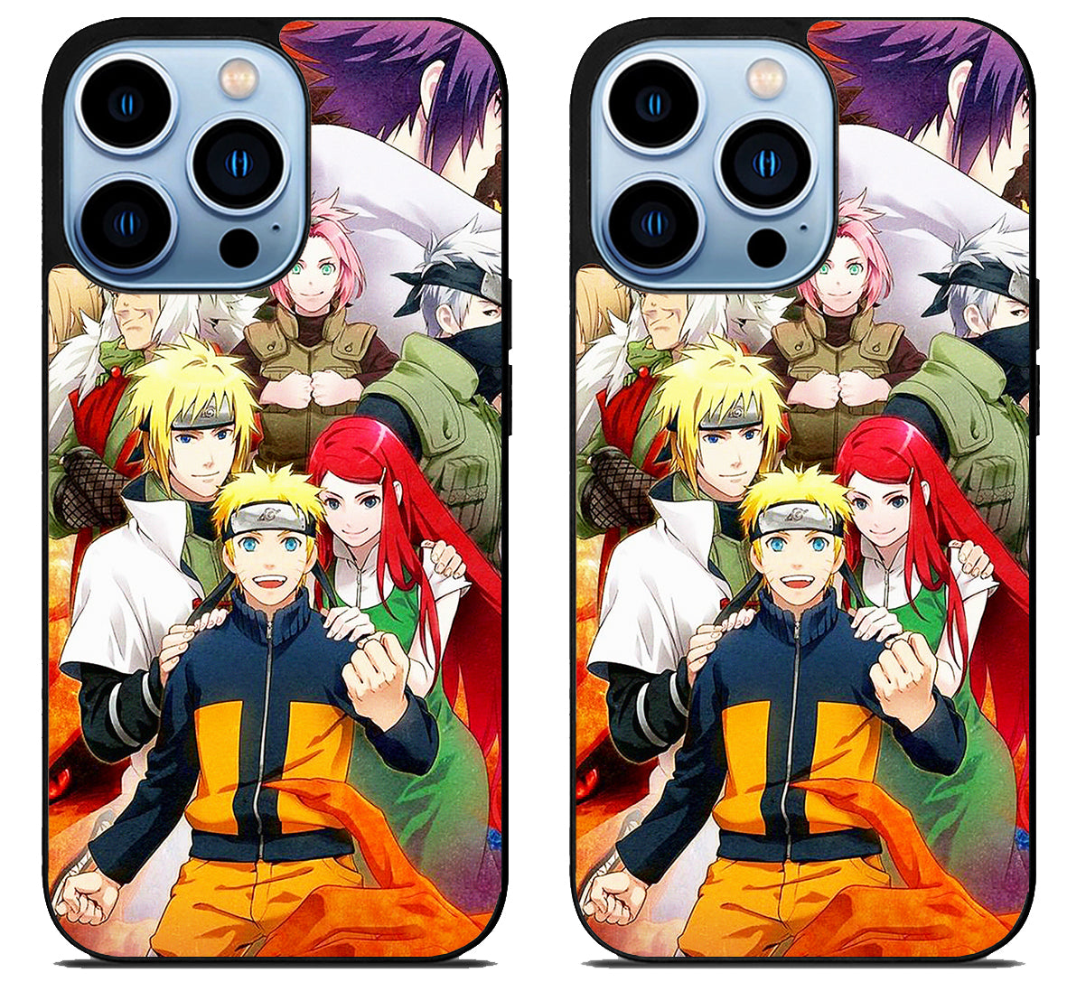 Naruto and Family iPhone 15 Pro | iPhone 15 Pro Max Case