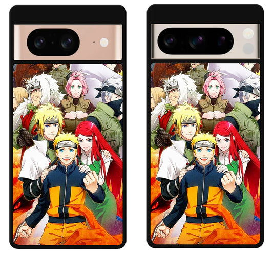 Naruto and Family Google Pixel 8 | 8 Pro Case