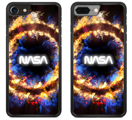 Nasa Flames Wallpaper iPhone 8 | 8 Plus Case