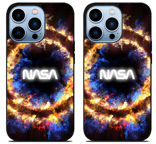 Nasa Flames Wallpaper iPhone 15 Pro | iPhone 15 Pro Max Case