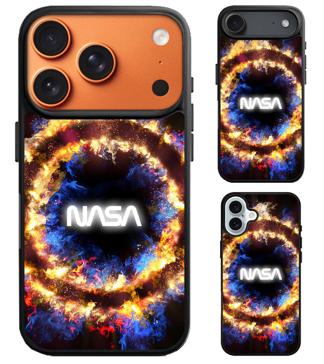 Nasa Flames Wallpaper iPhone Air | iPhone 17 | 17 Pro | 17 Pro Max Case