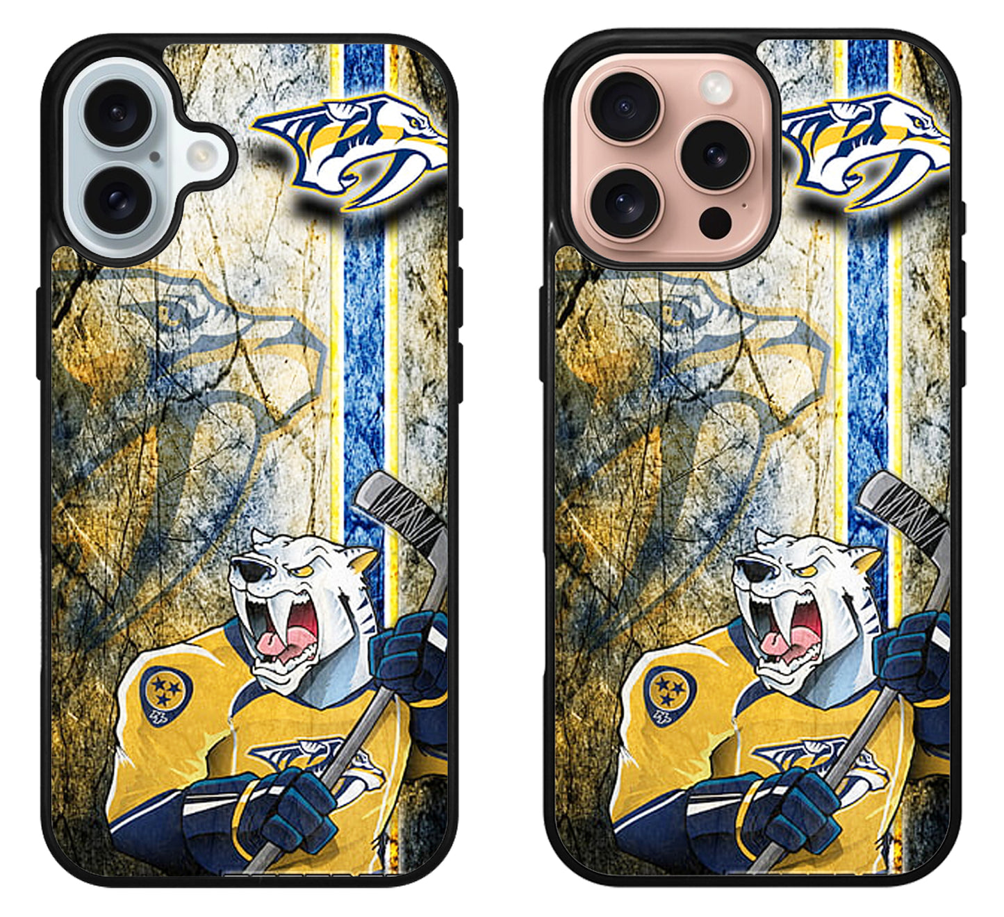 Nashville Predators Artwork iPhone 16 | 16 Plus | 16 Pro | 16 Pro Max Case