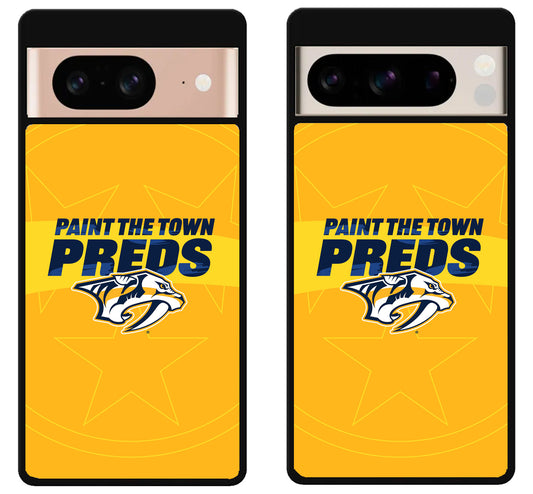 Nashville Predators Paint TheTown Preds Google Pixel 8 | 8 Pro Case