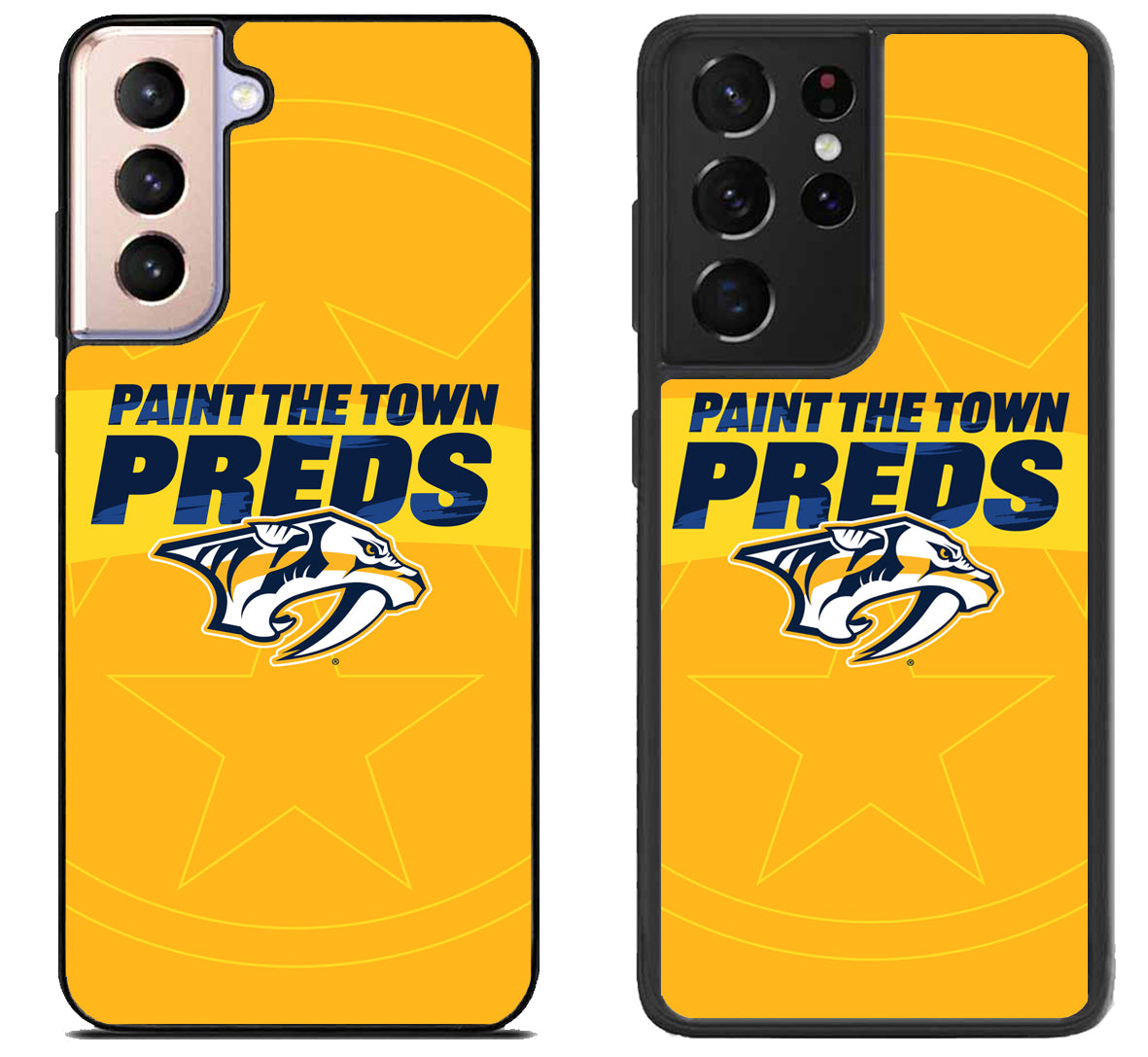 Nashville Predators Paint TheTown Preds Samsung Galaxy S21 | S21 FE | S21+ | S21 Ultra Case
