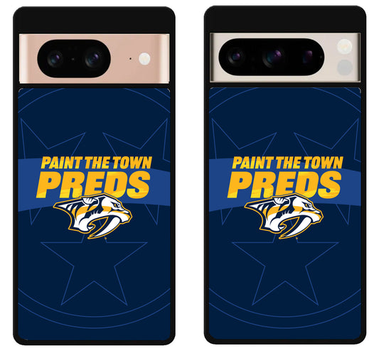 Nashville Predators Preds Logo Google Pixel 8 | 8 Pro Case