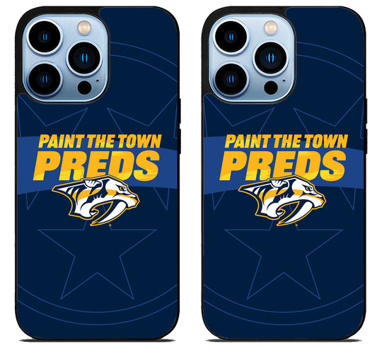 Nashville Predators Preds Logo iPhone 15 Pro | iPhone 15 Pro Max Case