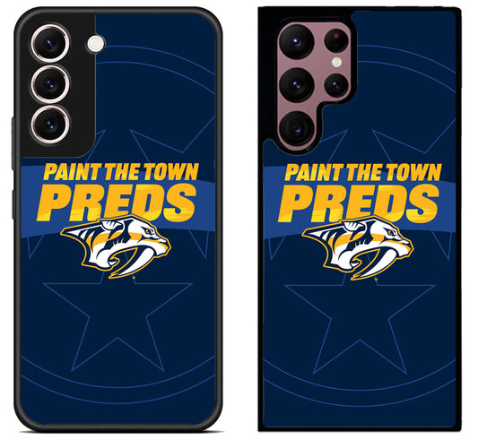 Nashville Predators Preds Logo Samsung Galaxy S22 | S22+ | S22 Ultra Case