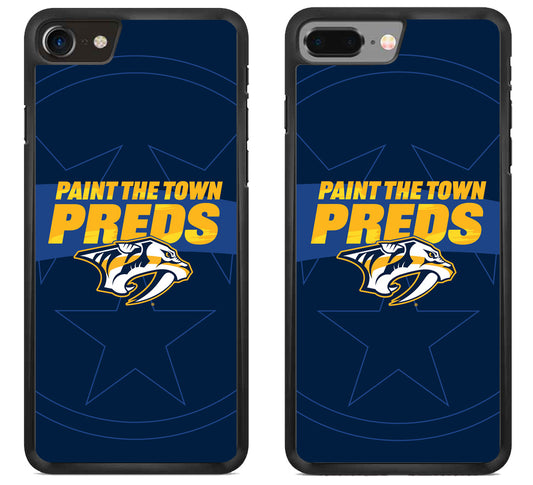 Nashville Predators Preds Logo iPhone 8 | 8 Plus Case