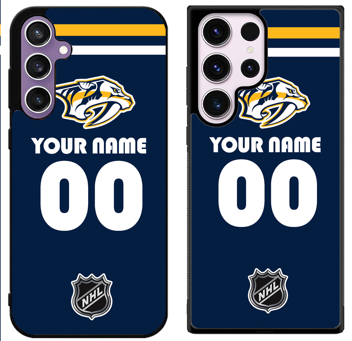 Custom Personalized Nashville Predators Samsung Galaxy S24 | S24+ | S24 Ultra Case