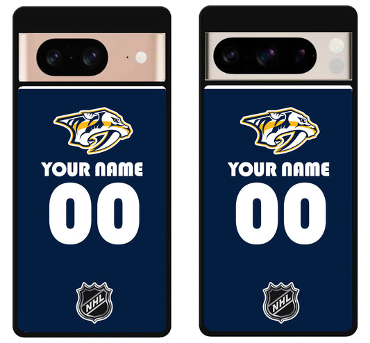 Custom Personalized Nashville Predators NHL Google Pixel 8 | 8 Pro Case