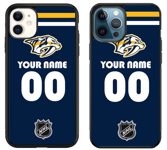 Custom Personalized Nashville Predators NHL iPhone 11 | 11 Pro | 11 Pro Max Case