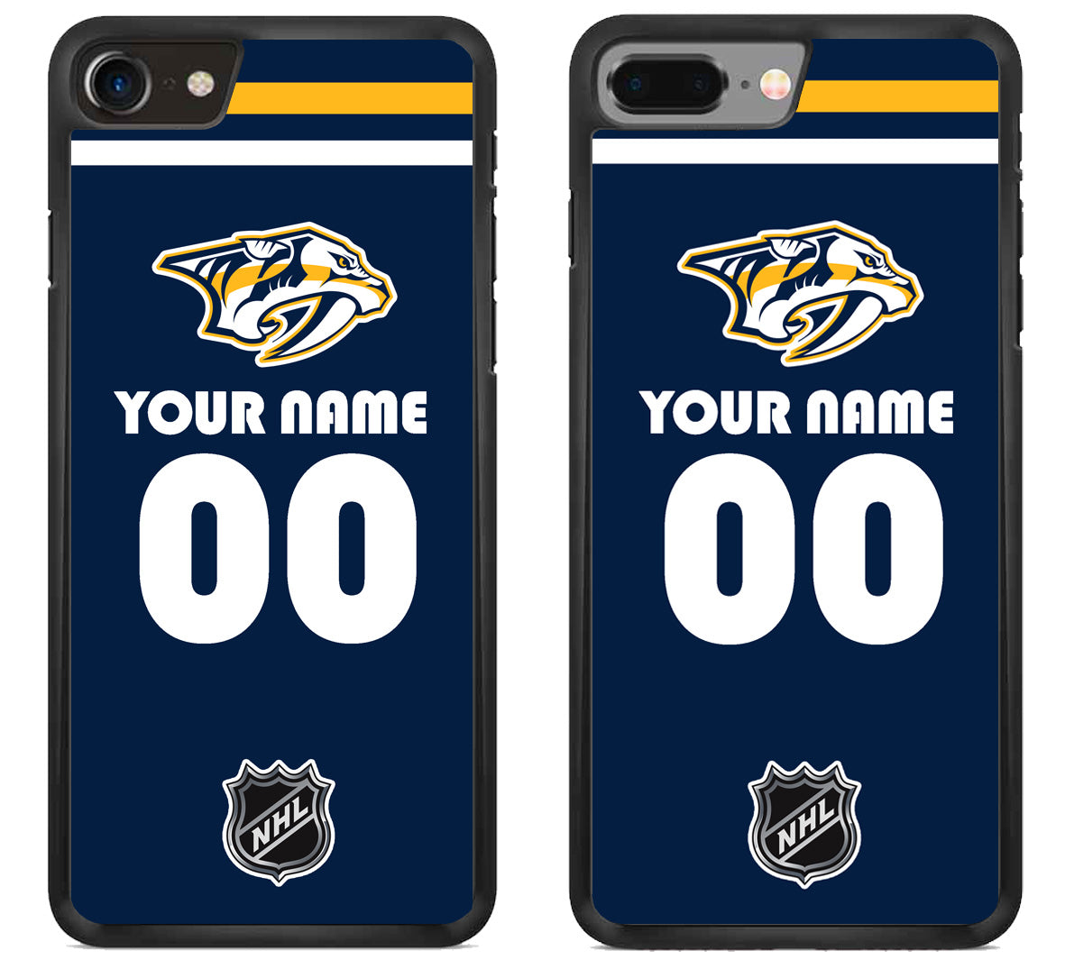 Custom Personalized Nashville Predators NHL iPhone 8 | 8 Plus Case