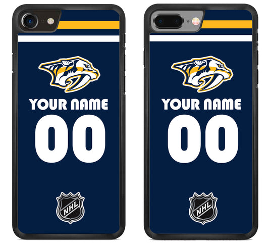 Custom Personalized Nashville Predators NHL iPhone 8 | 8 Plus Case