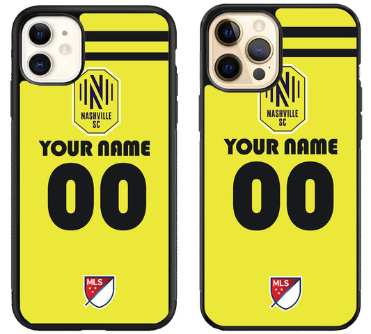 Custom Personalized Nashville SC MLS iPhone 12 | 12 Mini | 12 Pro | 12 Pro Max Case
