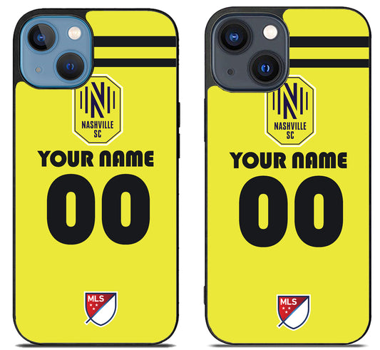 Custom Personalized Nashville SC MLS iPhone 15 | iPhone 15 Plus Case