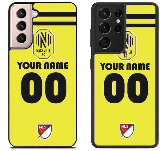 Custom Personalized Nashville SC MLS Samsung Galaxy S21 | S21 FE | S21+ | S21 Ultra Case
