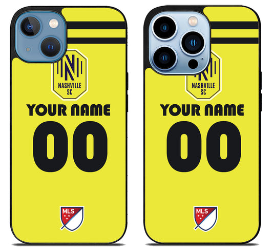 Custom Personalized Nashville SC MLS iPhone 13 | 13 Mini | 13 Pro | 13 Pro Max Case