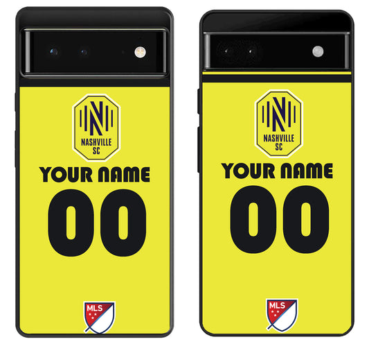 Custom Personalized Nashville SC MLS Google Pixel 6 | 6A | 6 Pro Case