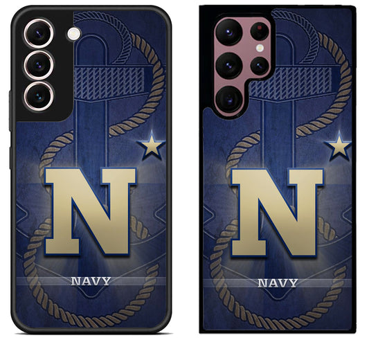 Navy Midshipmen Wallpaper Samsung Galaxy S22 | S22+ | S22 Ultra Case
