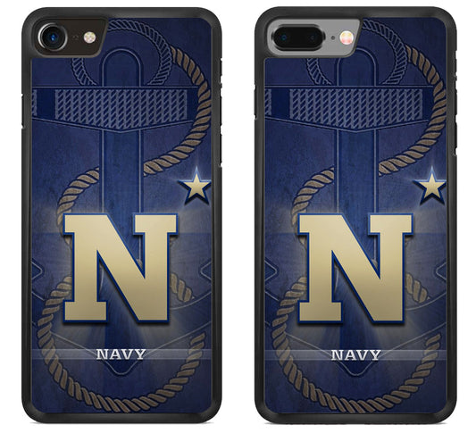 Navy Midshipmen Wallpaper iPhone 8 | 8 Plus Case
