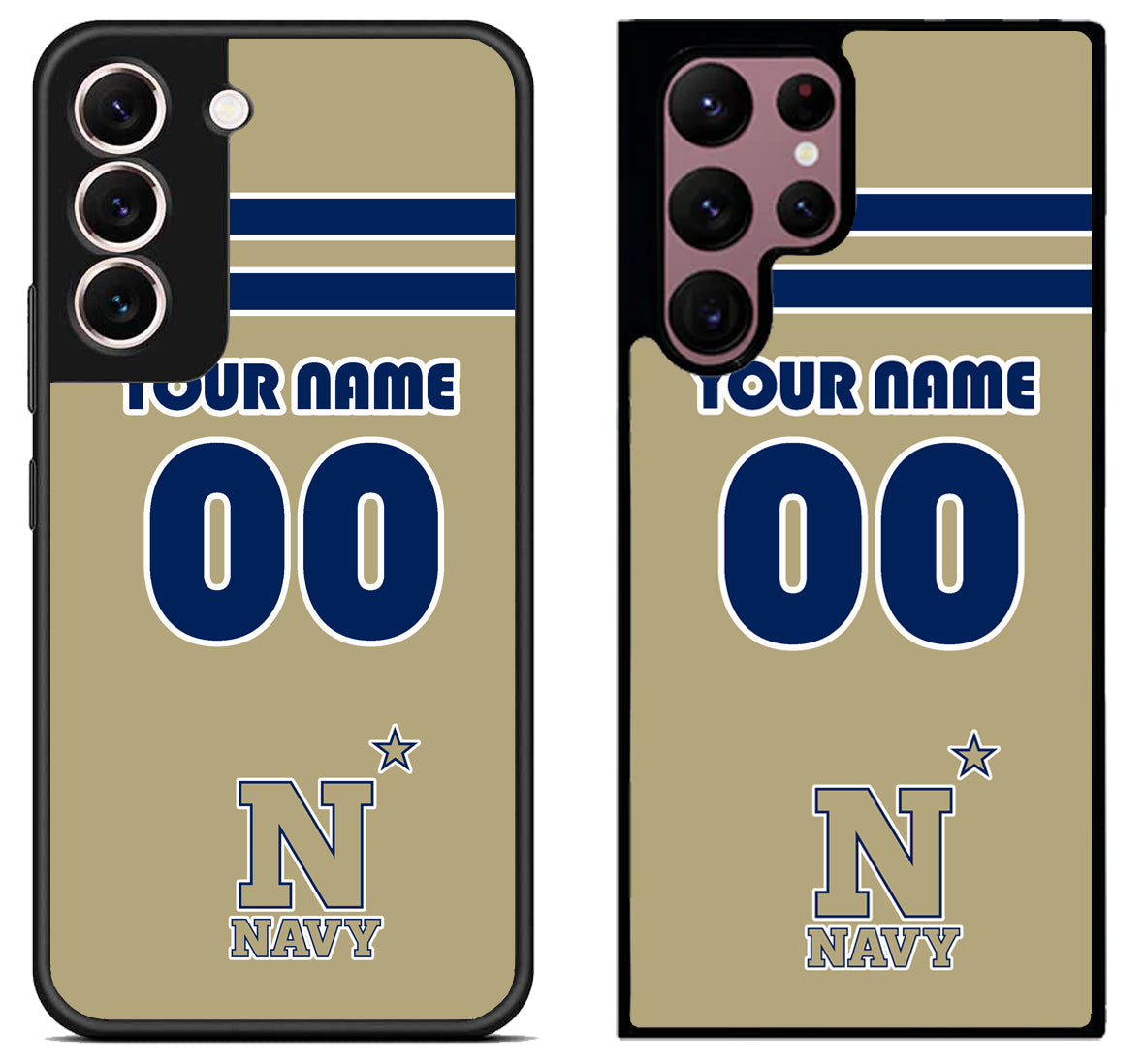 Custom Personalized Navy Midshipmen Samsung Galaxy S22 | S22+ | S22 Ultra Case