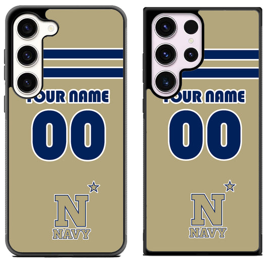 Custom Personalized Navy Midshipmen Samsung Galaxy S23 | S23+ | S23 Ultra Case