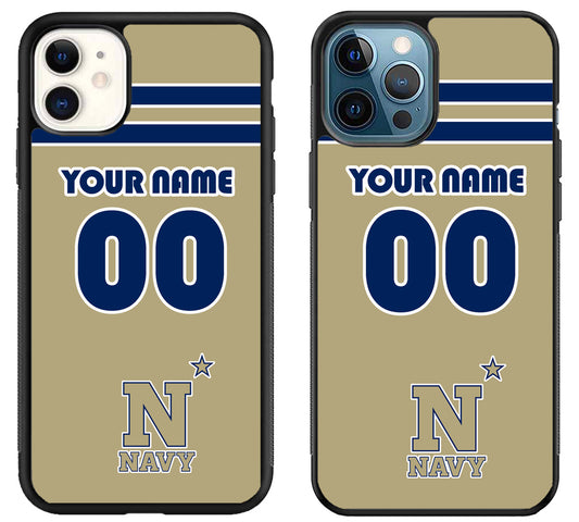 Custom Personalized Navy Midshipmen iPhone 11 | 11 Pro | 11 Pro Max Case