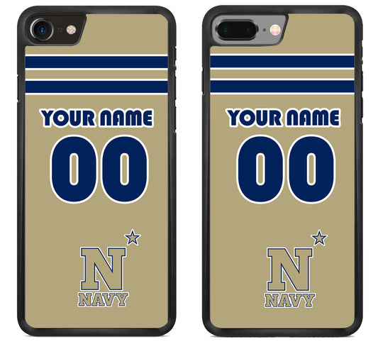 Custom Personalized Navy Midshipmen iPhone 8 | 8 Plus Case