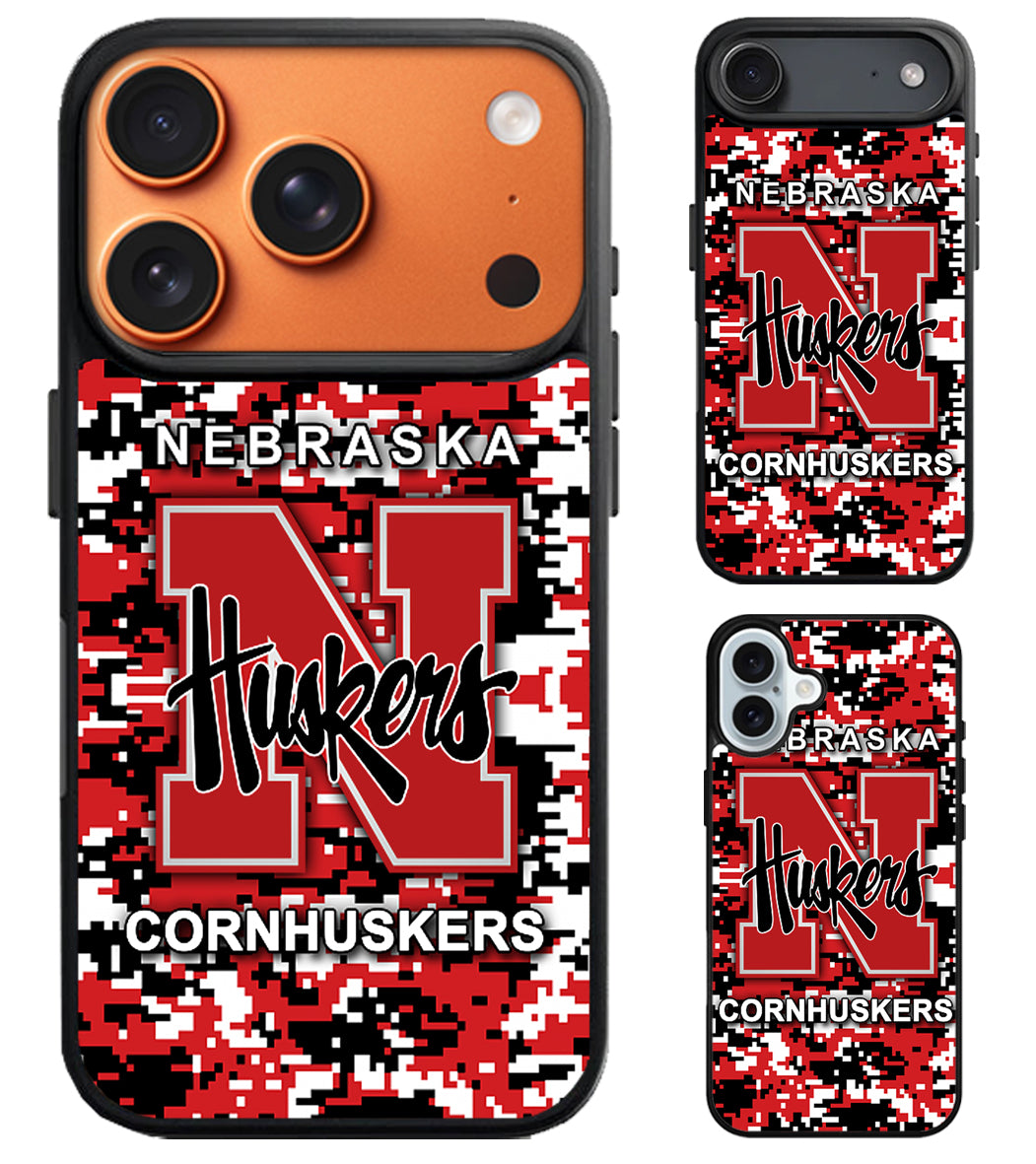 Nebraska Cornhuskers Logo iPhone Air | iPhone 17 | 17 Pro | 17 Pro Max Case
