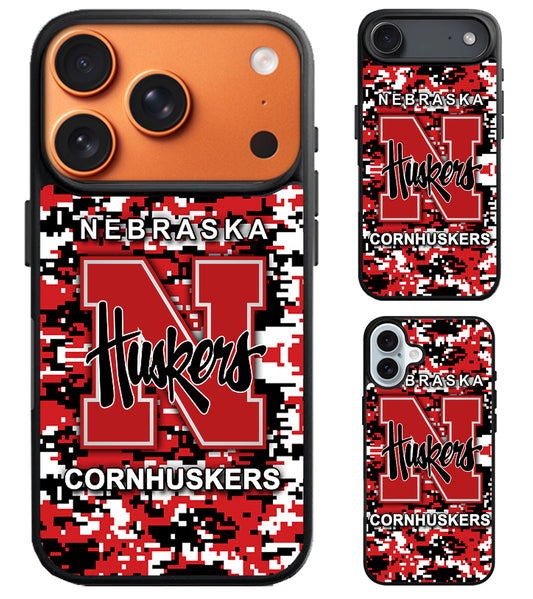 Nebraska Cornhuskers Logo iPhone Air | iPhone 17 | 17 Pro | 17 Pro Max Case