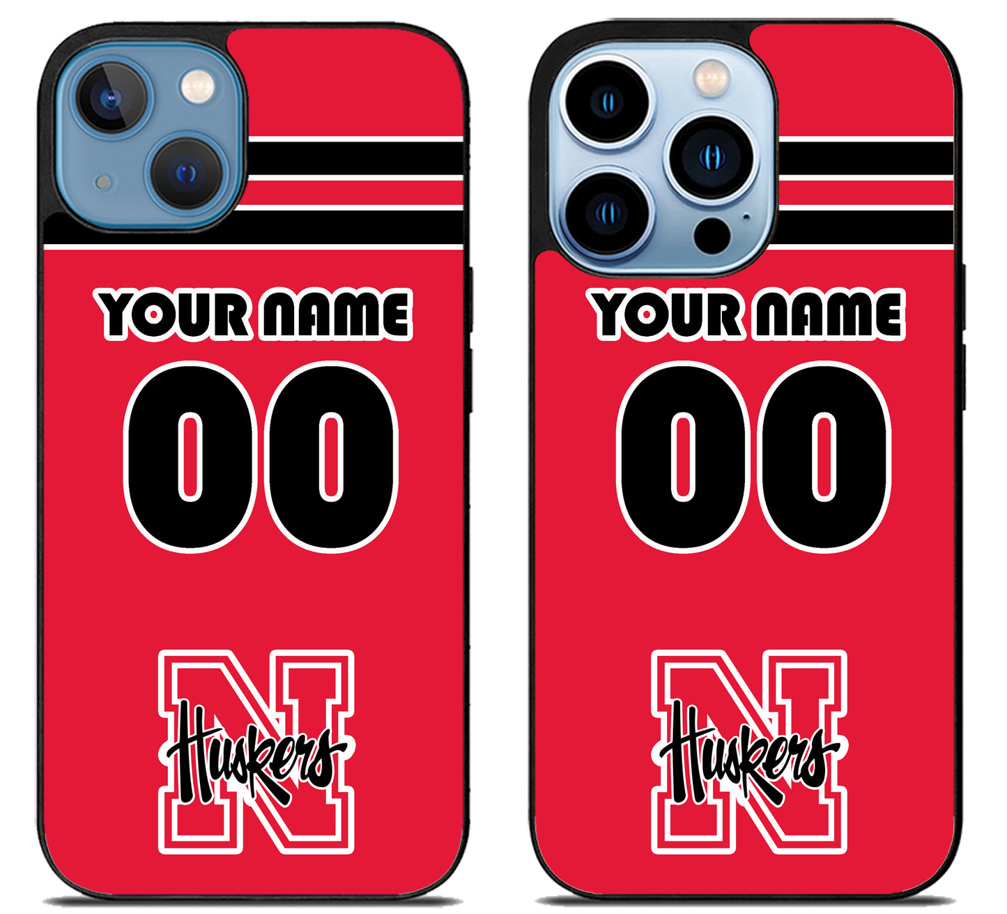 Custom Personalized Nebraska Cornhuskers iPhone 13 | 13 Mini | 13 Pro | 13 Pro Max Case