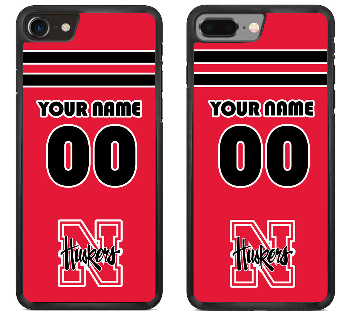 Custom Personalized Nebraska Cornhuskers iPhone 8 | 8 Plus Case