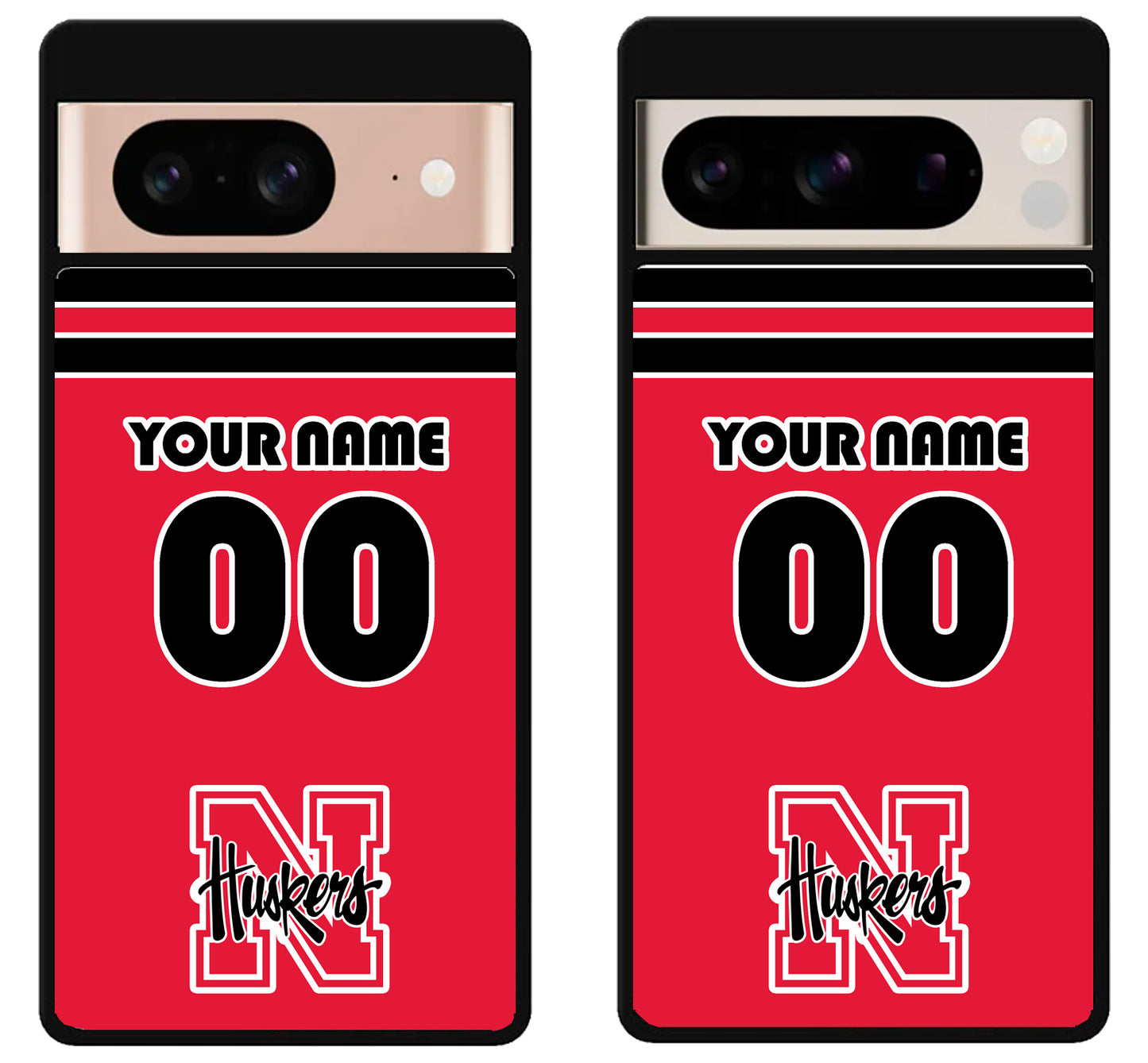 Custom Personalized Nebraska Cornhuskers Google Pixel 8 | 8 Pro Case