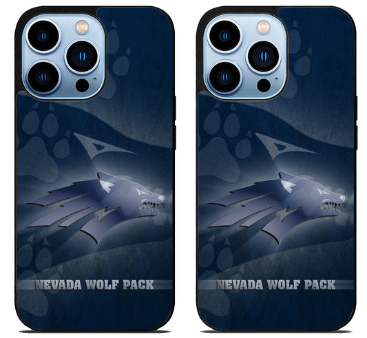 Nevada Wolf Pack Wallpaper iPhone 15 Pro | iPhone 15 Pro Max Case