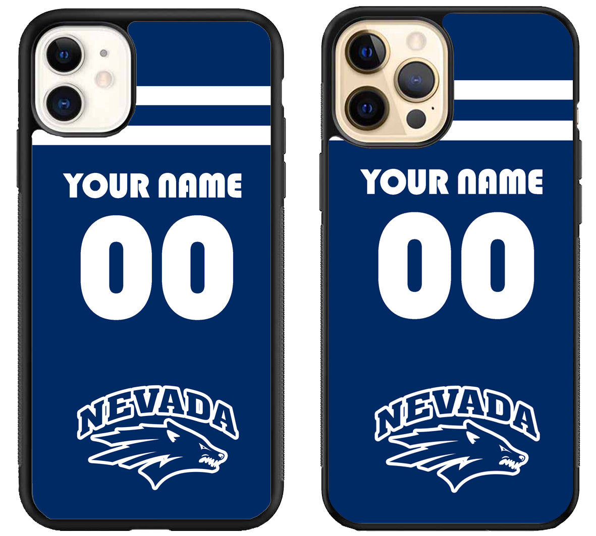 Custom Personalized Nevada Wolf Pack iPhone 12 | 12 Mini | 12 Pro | 12 Pro Max Case