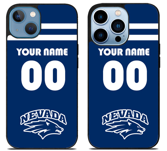 Custom Personalized Nevada Wolf Pack iPhone 13 | 13 Mini | 13 Pro | 13 Pro Max Case