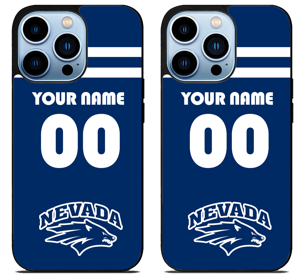 Custom Personalized Nevada Wolf Pack iPhone 15 Pro | iPhone 15 Pro Max Case