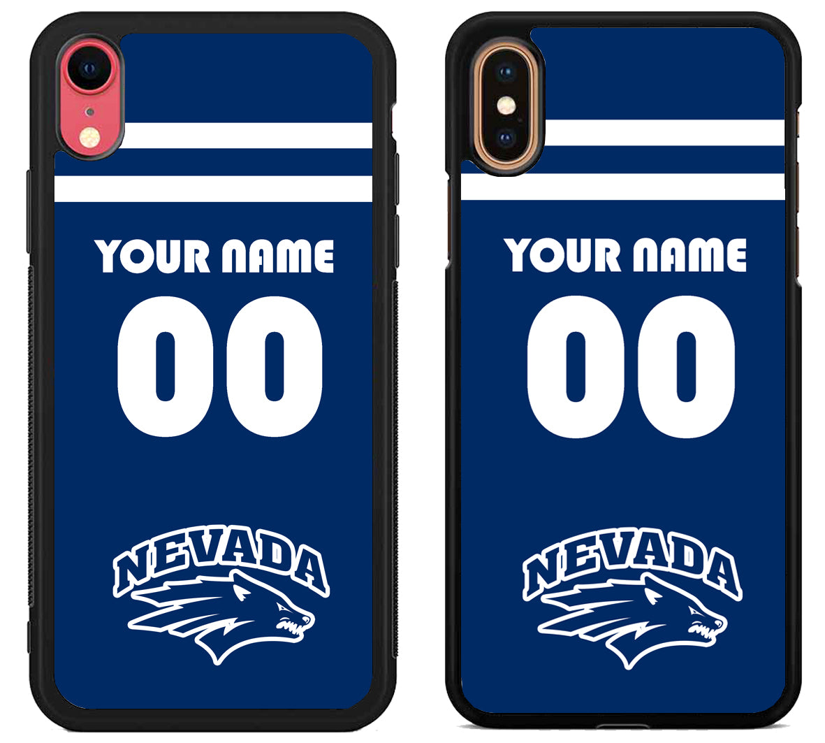 Custom Personalized Nevada Wolf Pack iPhone X | Xs | Xr | Xs Max Case
