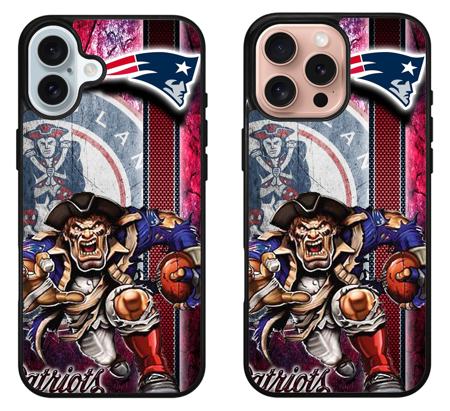 New England Patriots Artwork iPhone 16 | 16 Plus | 16 Pro | 16 Pro Max Case