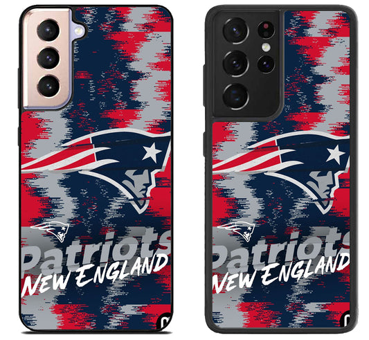 New England Patriots Artwork Samsung Galaxy S21 | S21 FE | S21+ | S21 Ultra Case