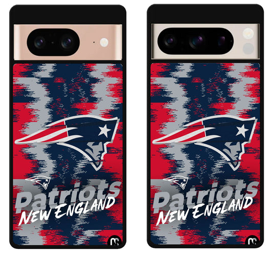 New England Patriots Colorfull Google Pixel 8 | 8 Pro Case