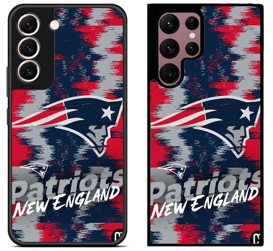 New England Patriots Colorfull Samsung Galaxy S22 | S22+ | S22 Ultra Case