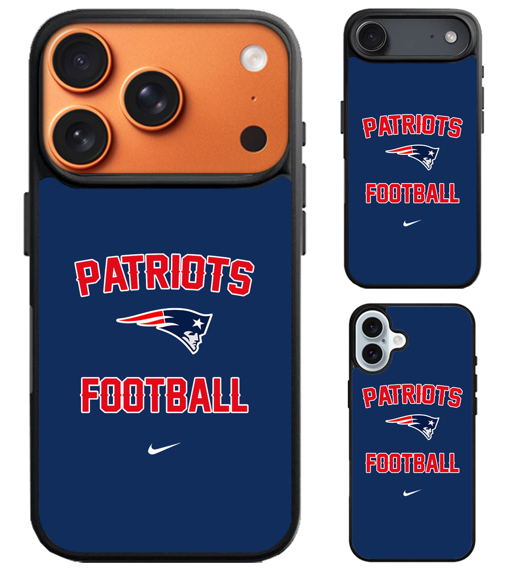 New England Patriots Football iPhone Air | iPhone 17 | 17 Pro | 17 Pro Max Case