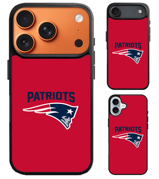 New England Patriots Red iPhone Air | iPhone 17 | 17 Pro | 17 Pro Max Case